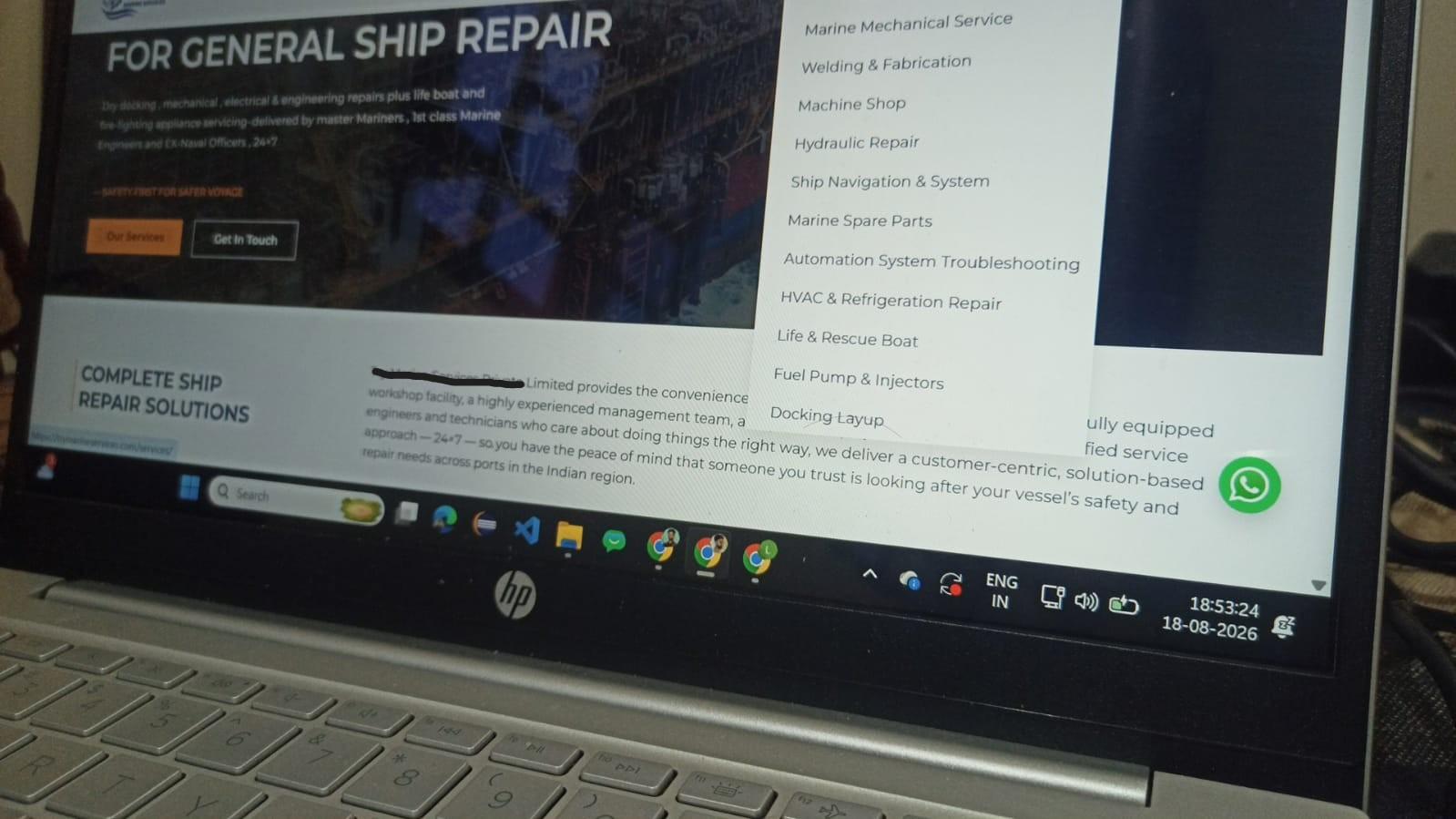 Its a landing page for the marketing purpose
