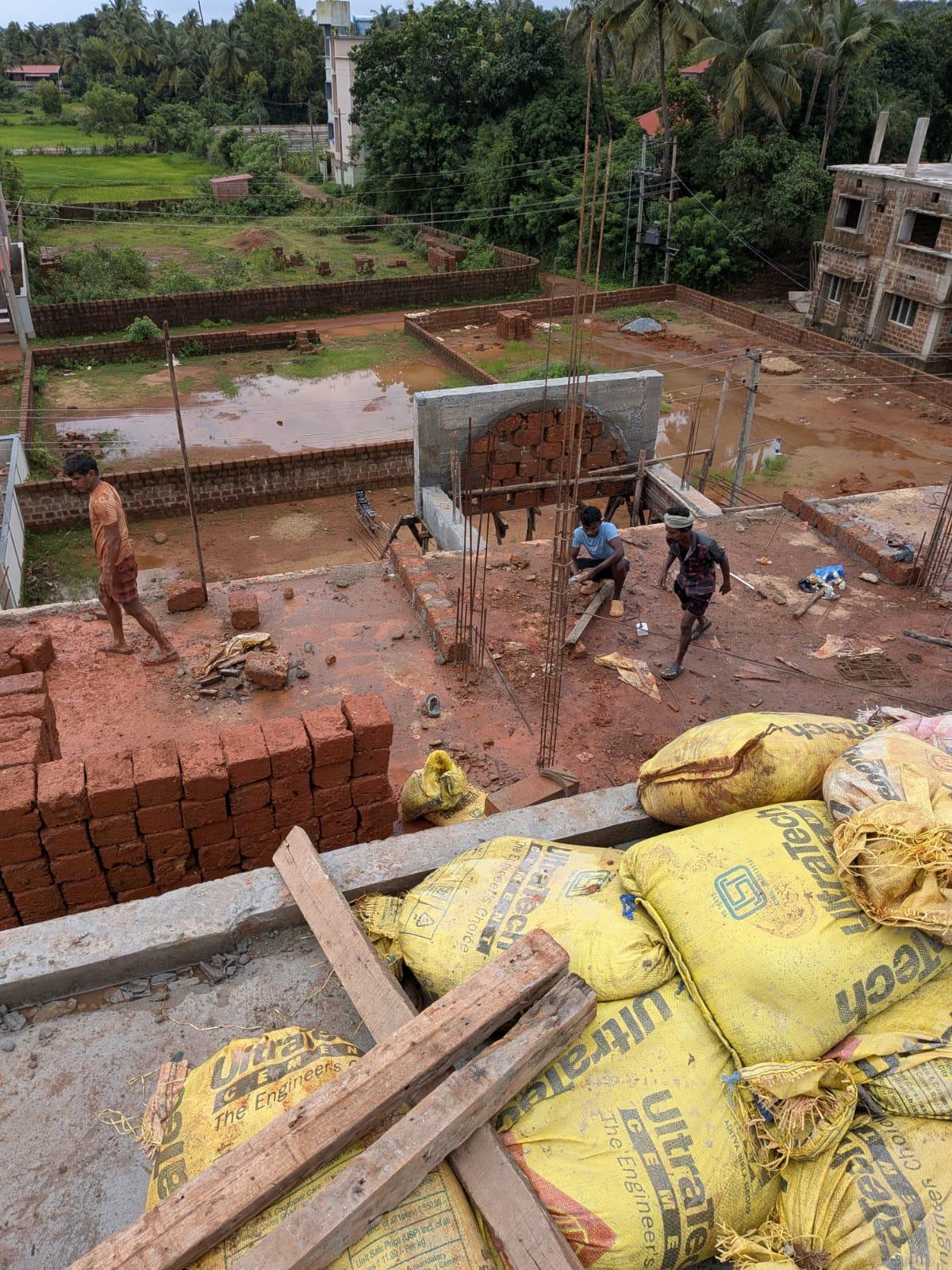 House Construction in Honnavara