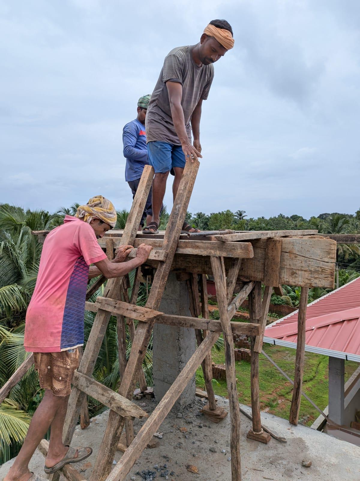 House Construction in Honnavara