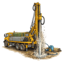 Borewell Drilling Machine on Rent icon