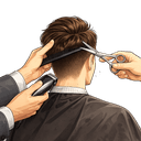 Barber Or Hair Cutting icon
