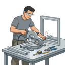 Aluminium Fabrication icon