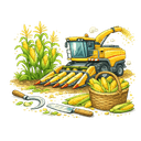 Corn Harvesting Machine icon