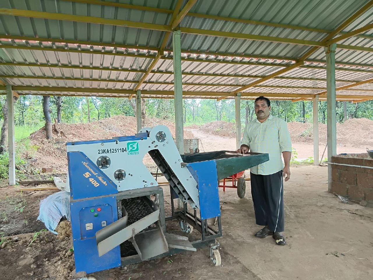 ಅಡಿಕೆ ಸುಲಿಯುವ ಯಂತ್ರ image 1